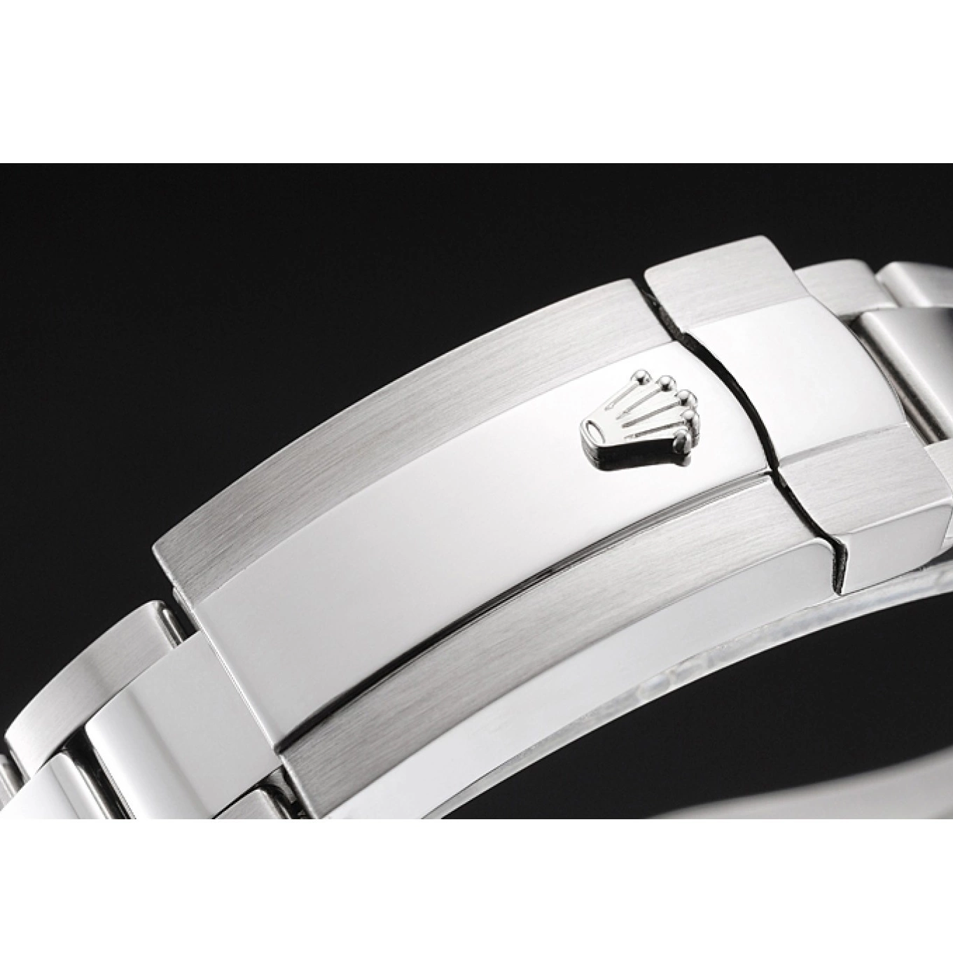 Rolex copies cheap Steel Case White Rolex Stainless Dial Bracelet Swiss Orange Milgauss And Markings 0612